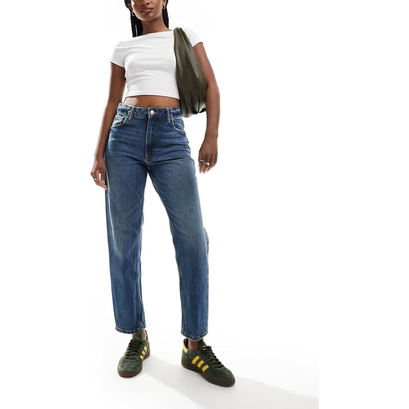 Mango mom jeans in blue