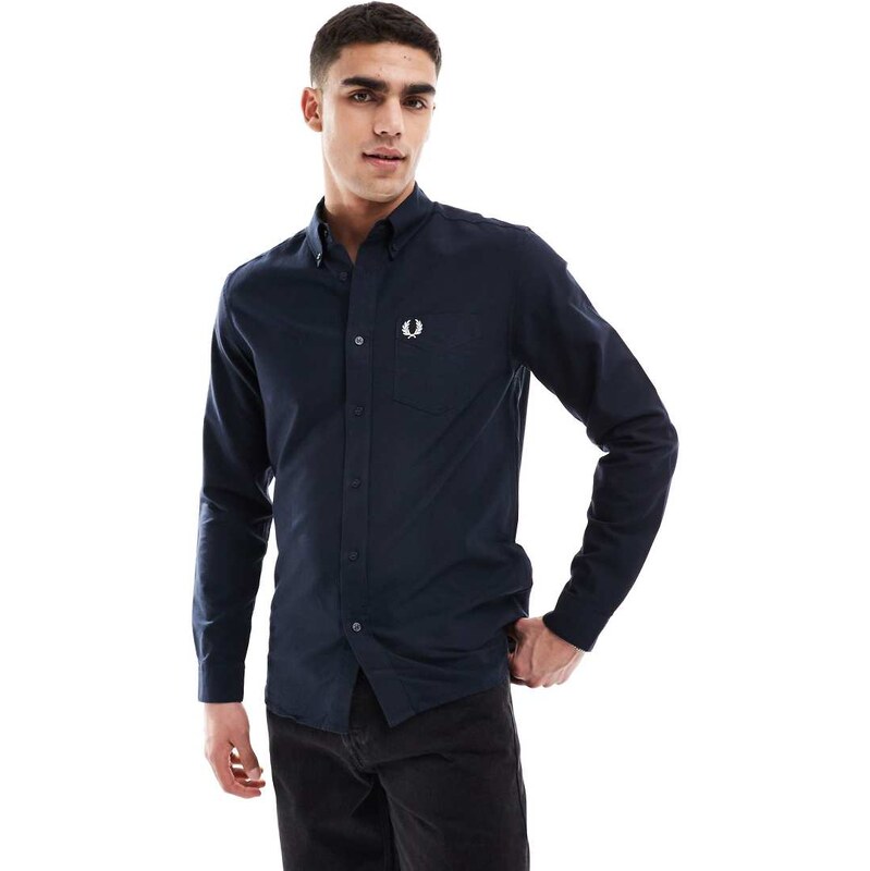 Fred Perry oxford shirt in navy