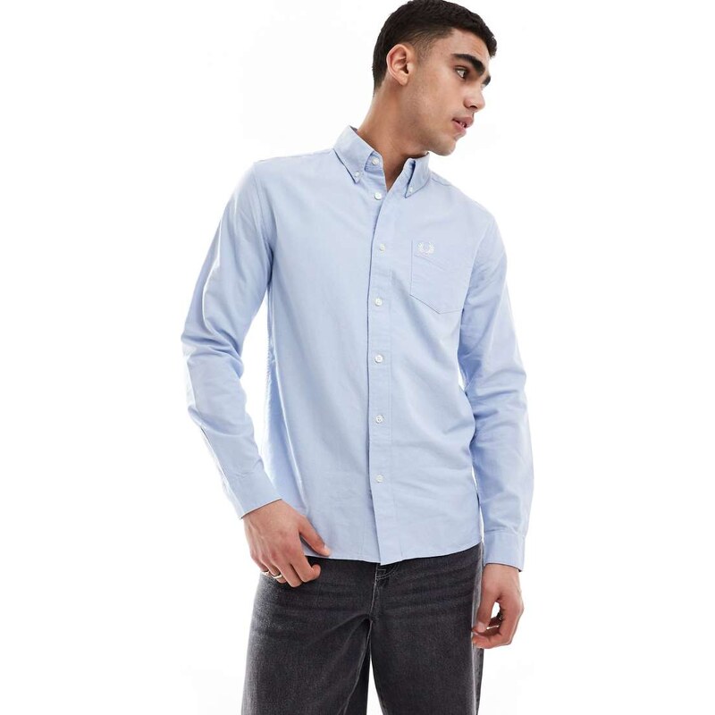 Fred Perry oxford shirt in light blue