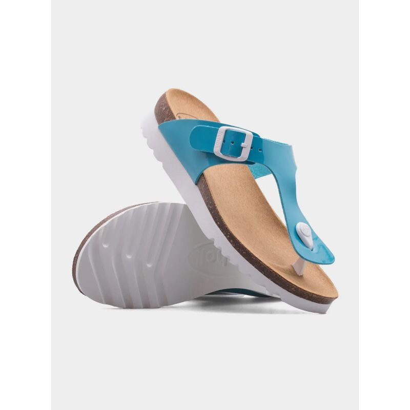 Dámské žabky Boa Visa W F31247-1007 Modrá mix - Scholl 100172935