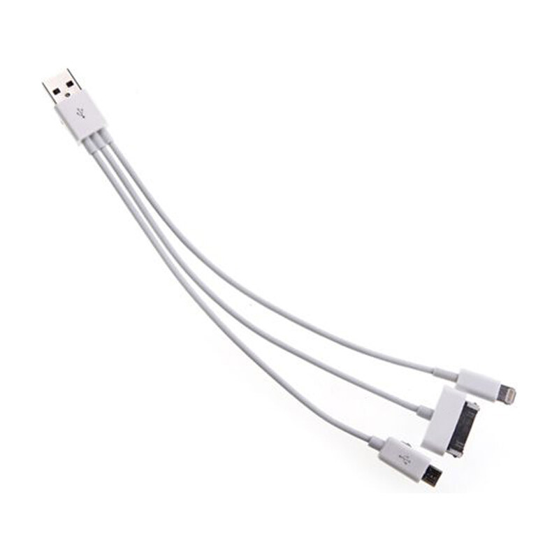 Mobile accessories USB kabel 3 v 1 pro iPhone 4 a iPhone 5 / 5S / 5C / 6/6 + a Samsung CABLEUSB3