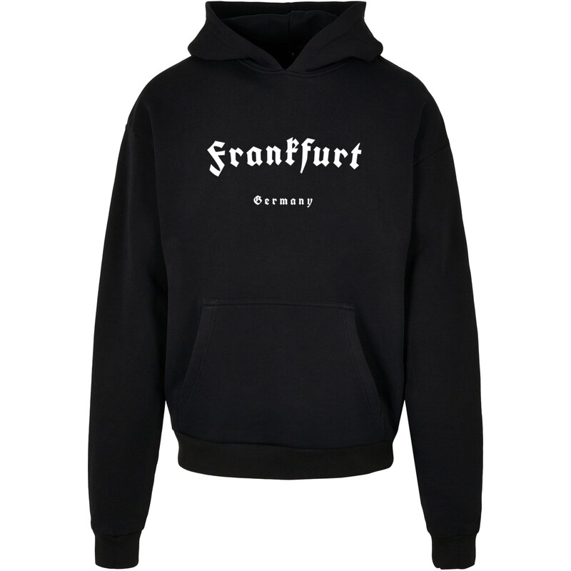 Merchcode Mikina Frankfurt X světle šedá / černá