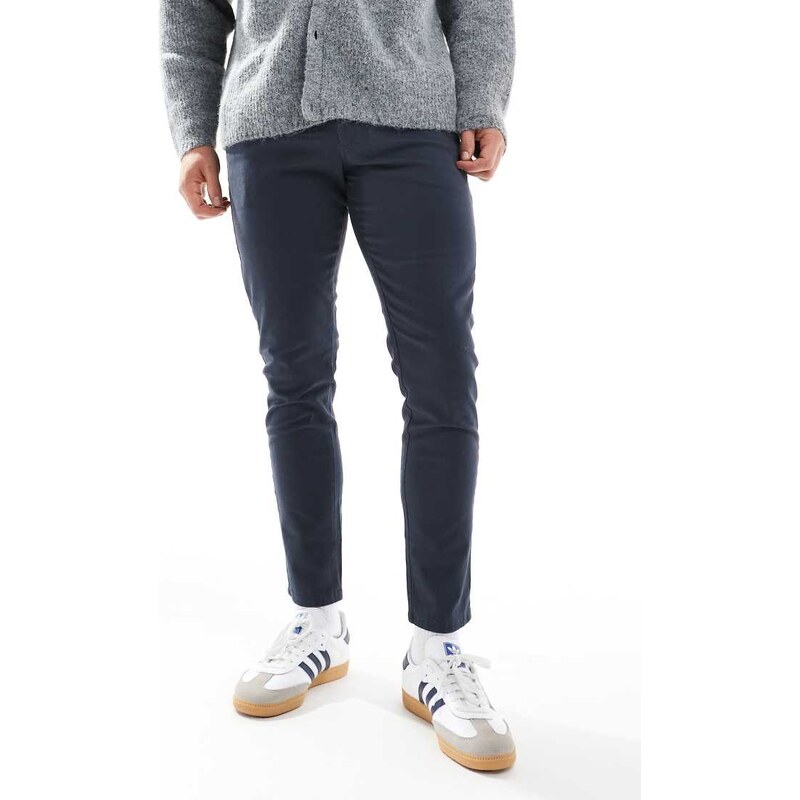 JJ Rebel slim fit chino in navy