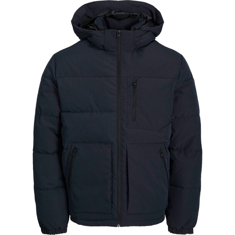 JACK & JONES Zimní bunda JJEOtto marine modrá