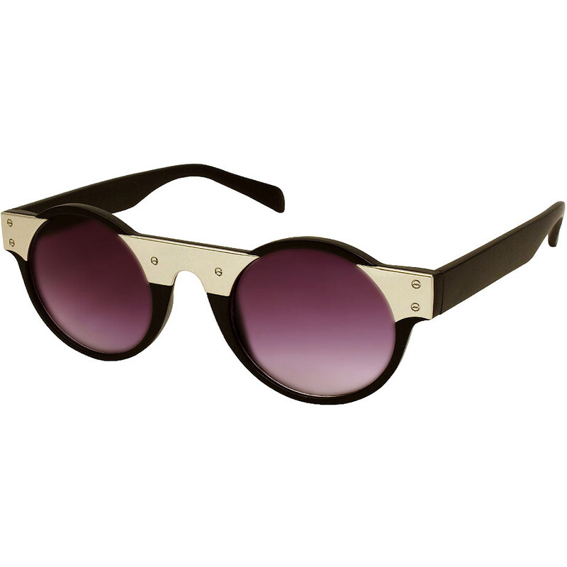Topshop **Fox Black Sunglasses by Jeepers Peepers