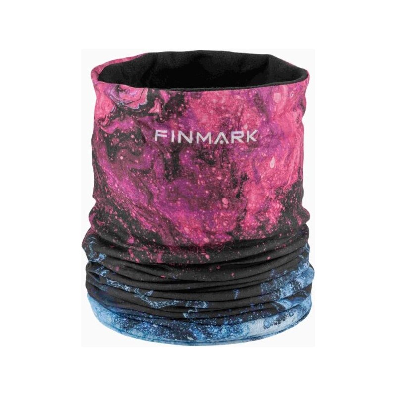 Finmark MULTIFUNCTIONAL SCARF WITH FLEECE Multifunkční šátek