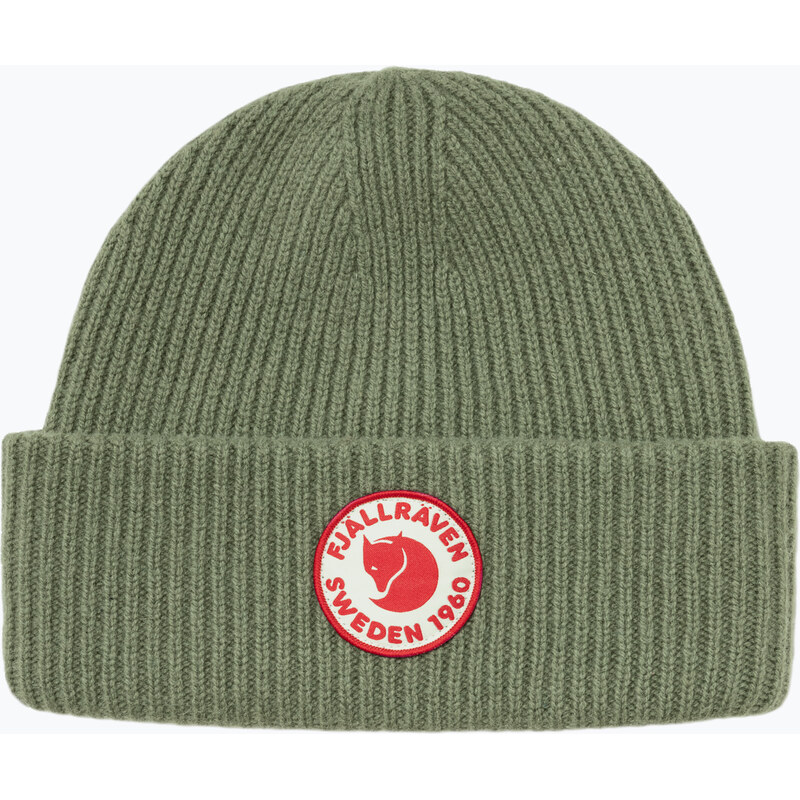 Zimní čepice Fjällräven 1960 Logo Hat caper green