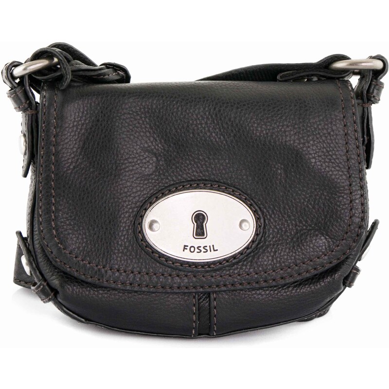 Dámská kabelka Fossil Shoulderbag Maddox Small Flap Black černá 100260020