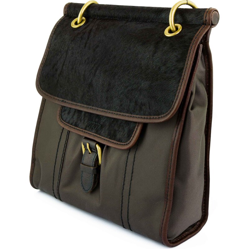Dámská taška Fossil Hand-Shoulderbag Emory Crossbody Flap Olive khaki 100260024