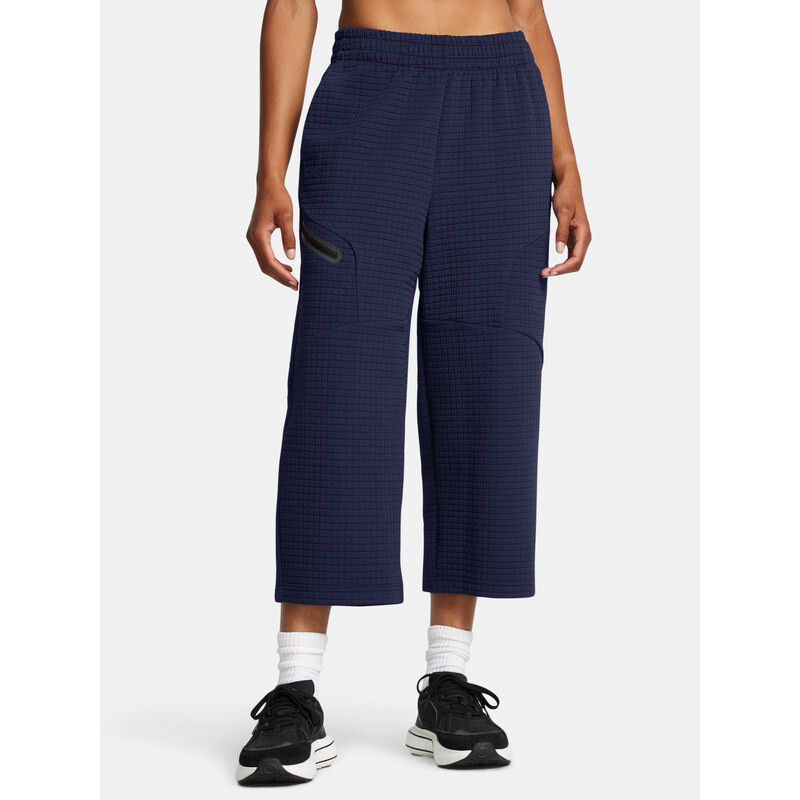 Under Armour Dámské sportovní kalhoty Unstoppable Flc Grid Crop - 102420553