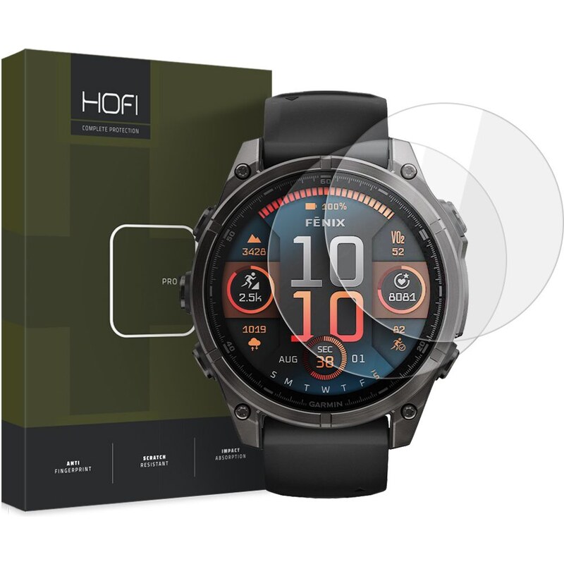 Hybridní ochranné sklo na Garmin Fenix 8 (47 MM) - Hofi, Glass