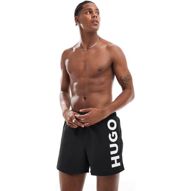 BOSS Bodywear HUGO Swimwear abas swim shorts in black