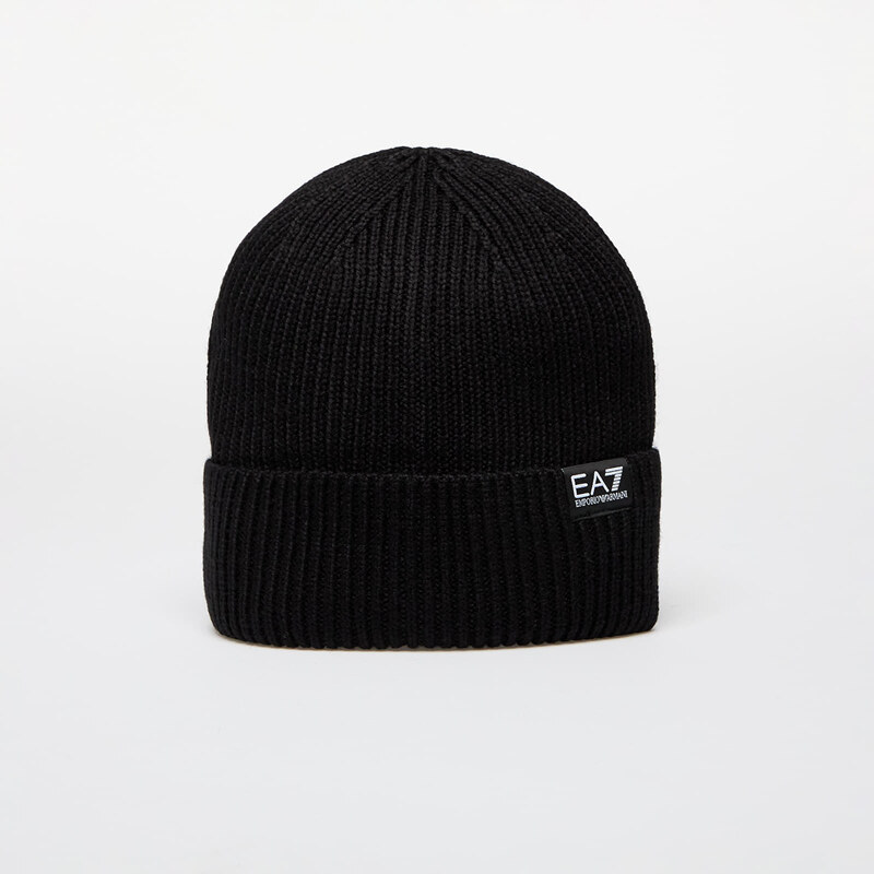 Čepice EA7 Emporio Armani Beanie Hat Nero M