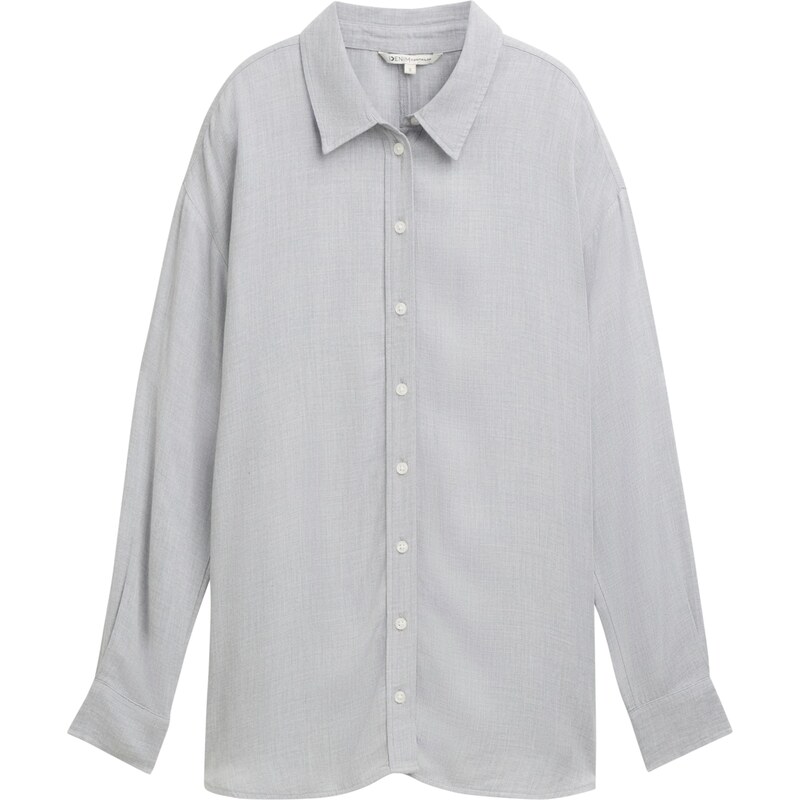 TOM TAILOR DENIM Halenka světle šedá