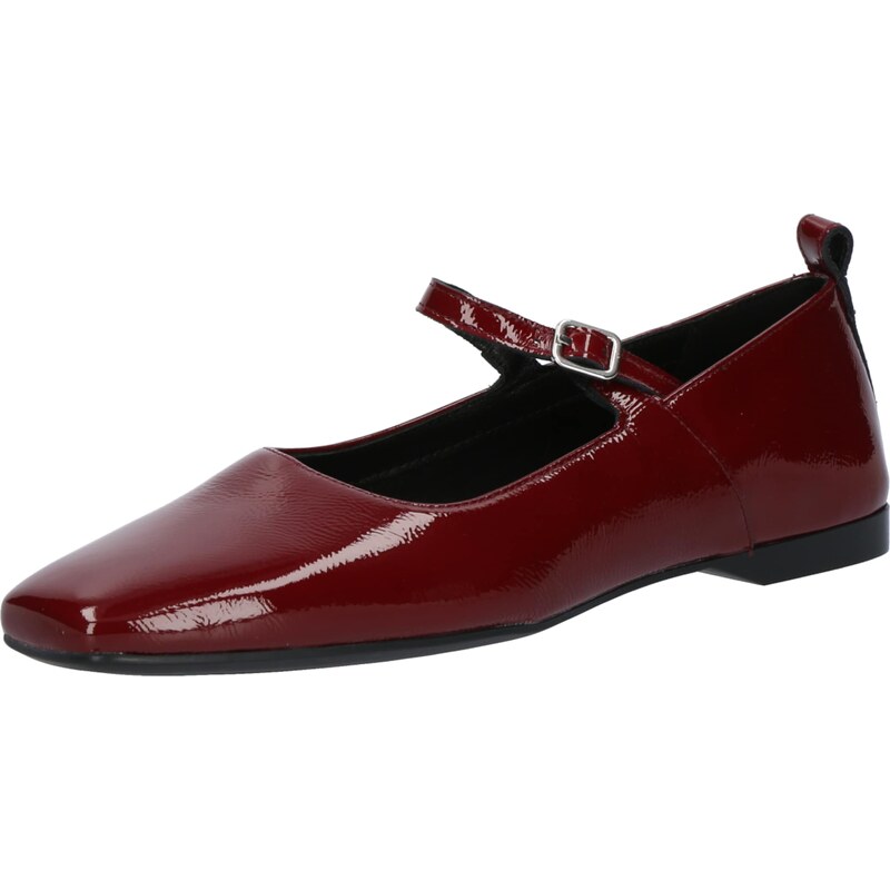 VAGABOND SHOEMAKERS Baleríny s řemínky bordó 100275989