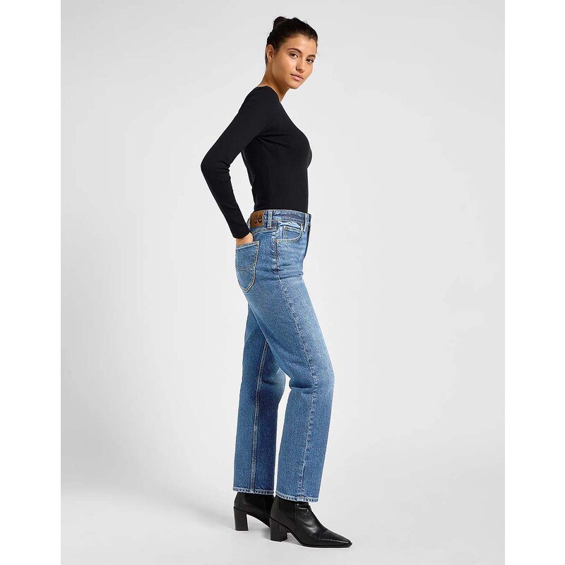 Dámské džíny LEE CAROL CLASSIC DENIM 112354457 - výprodej