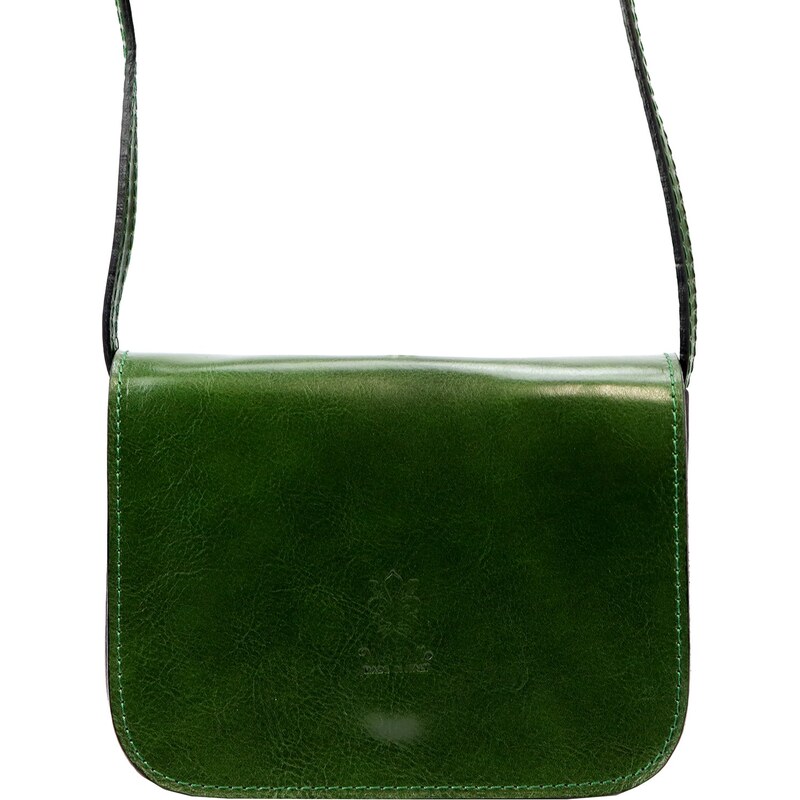 Kožená crossbody kabelka Florence 43 zelená 100289678