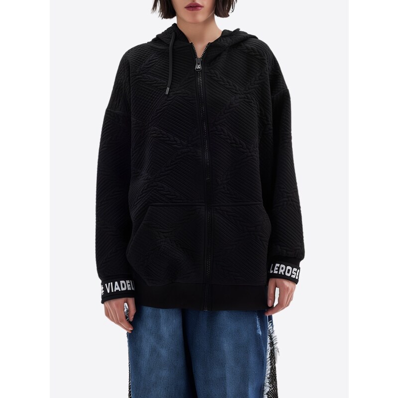 #VDR Zip Black mikina 100321722