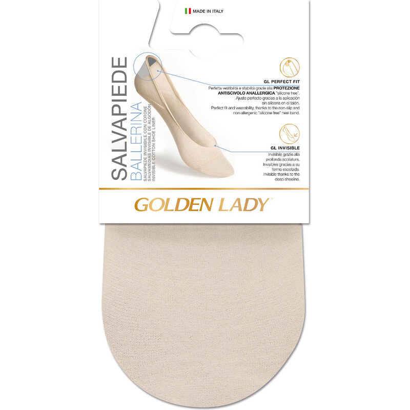 Dámské nízké ponožky Golden Lady Ballerina 6P Cotton A2