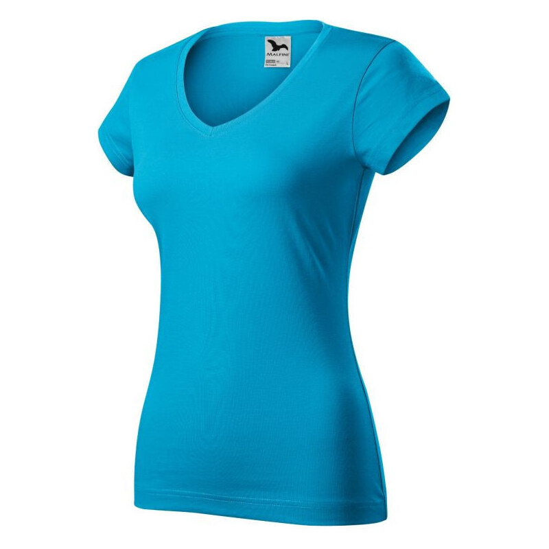 Tričko Fit s výstřihem do V W model 18452809 - Malfini