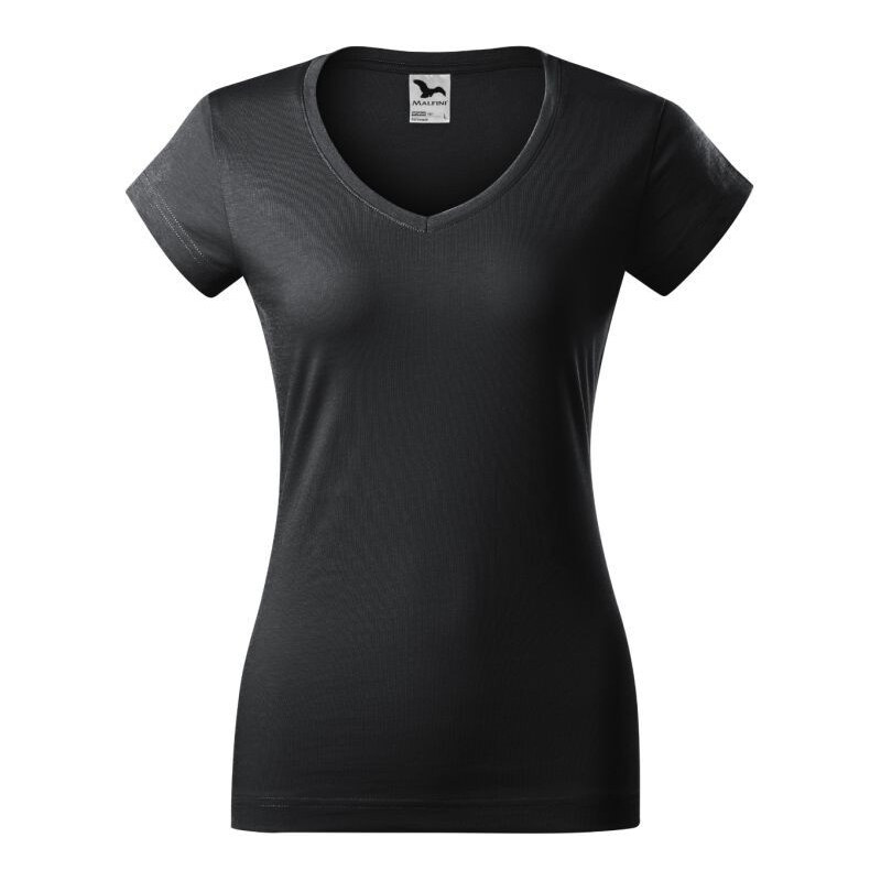 Tričko Fit s výstřihem do V W model 18452830 - Malfini
