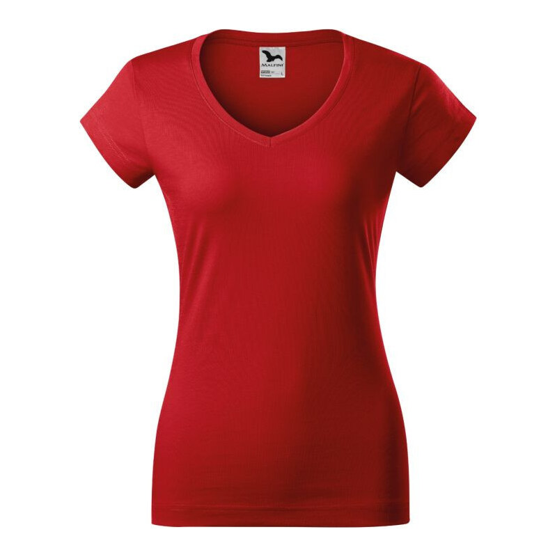 Tričko Fit s výstřihem do V W model 18452788 - Malfini