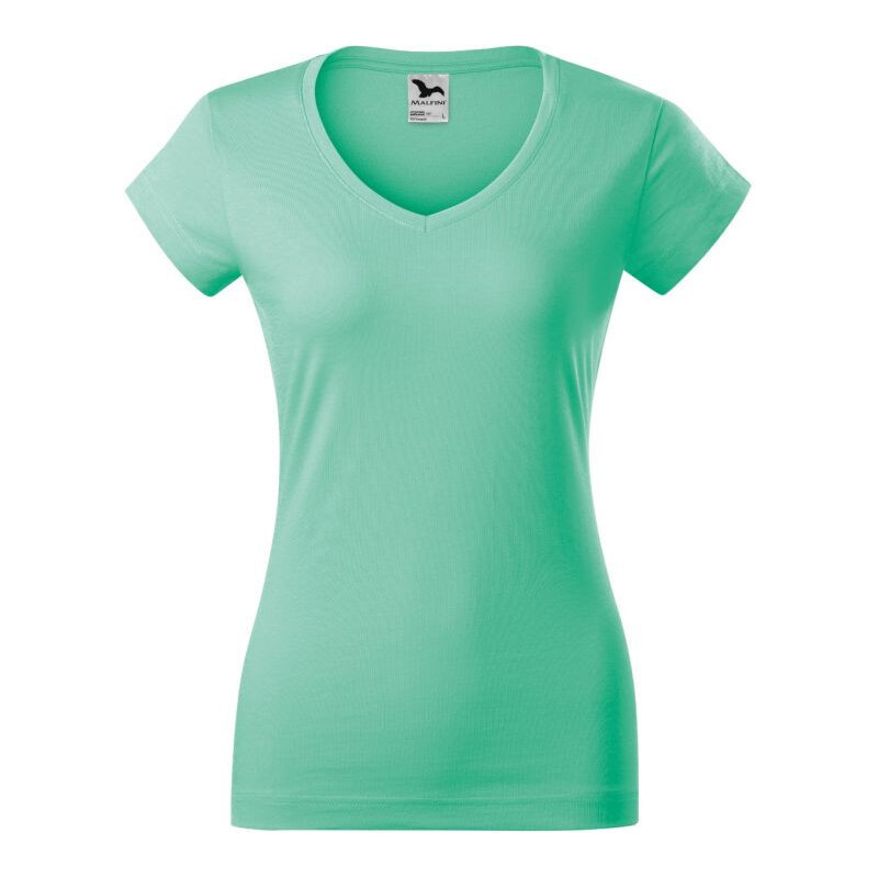 Tričko Fit s výstřihem do V W model 18452837 - Malfini