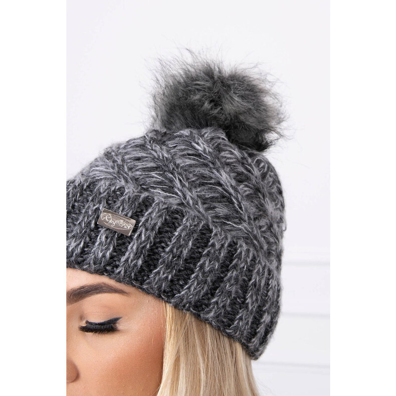 Víčko model 18745636 grafit - K-Fashion