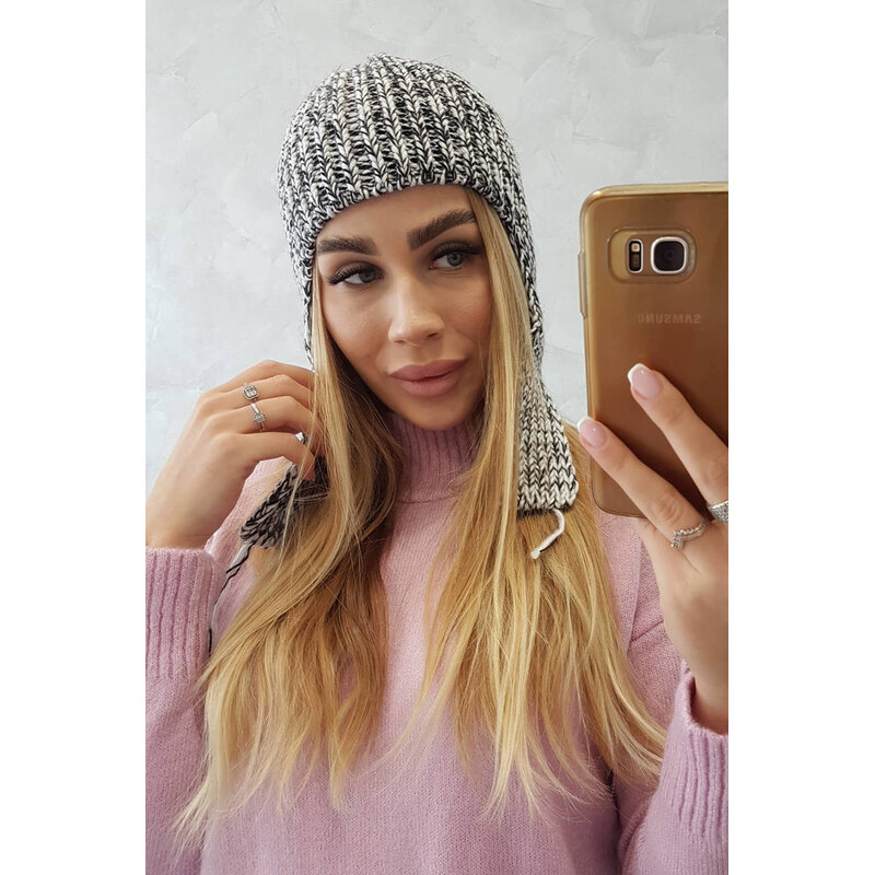 Dámská klapka na uši Jana model 18751003 černá - K-Fashion