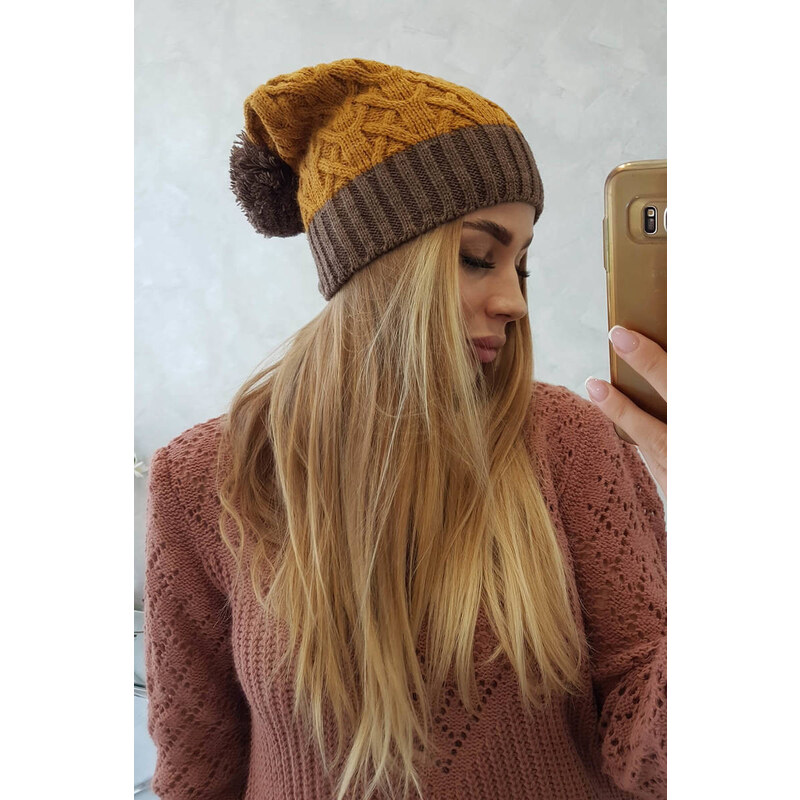Fleecová čepice Bibiana model 18751217 - K-Fashion