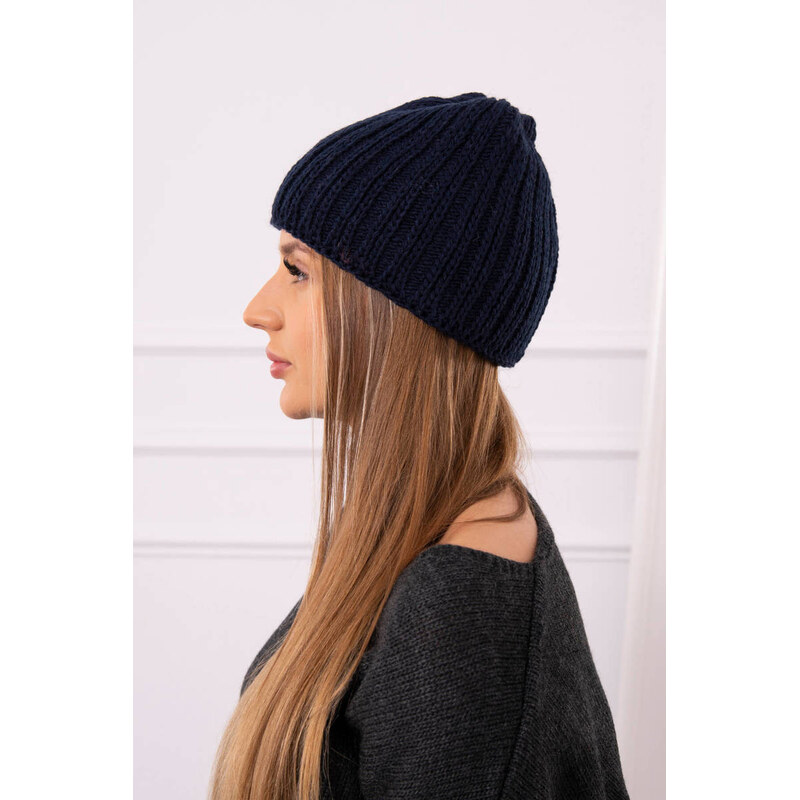 Dámská čepice Rebeka model 18751921 navy blue - K-Fashion