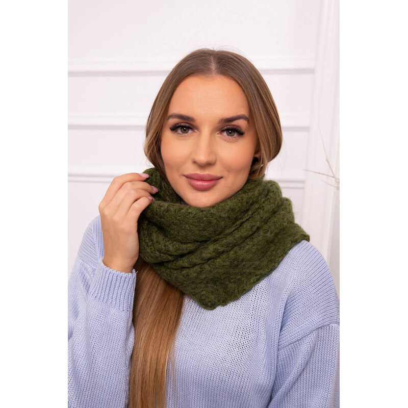 K-Fashion KN17 Dámský khaki komín