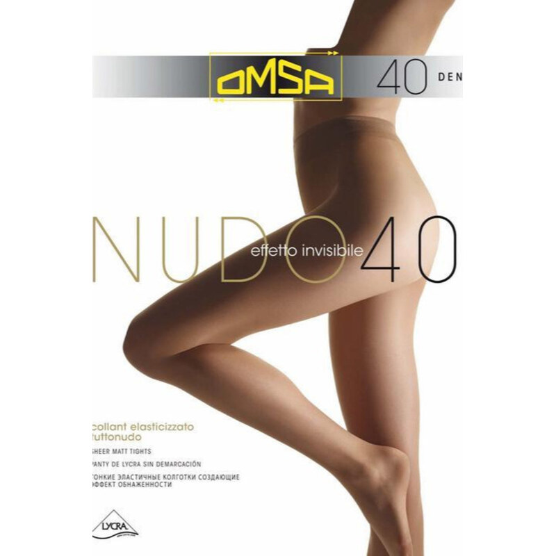 Omsa PUNČOCHOVÉ KALHOTY NUDO 40 DEN 100310440