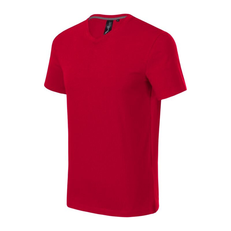 Malfini Action Tričko s výstřihem do V M MLI-70071 formula red