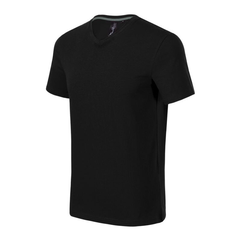 Malfini Action Tričko s výstřihem do V M MLI-70001 black pánské