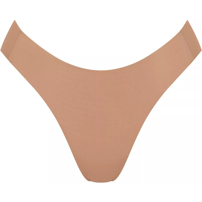 Dámská tanga ZERO Feel 2.0 High leg - BROWN - hnědé 00CM - SLOGGI 102942386