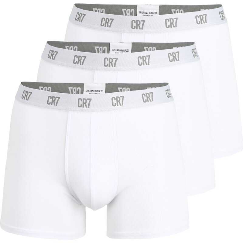 CR7 - Cristiano Ronaldo Boxerky šedá / bílá