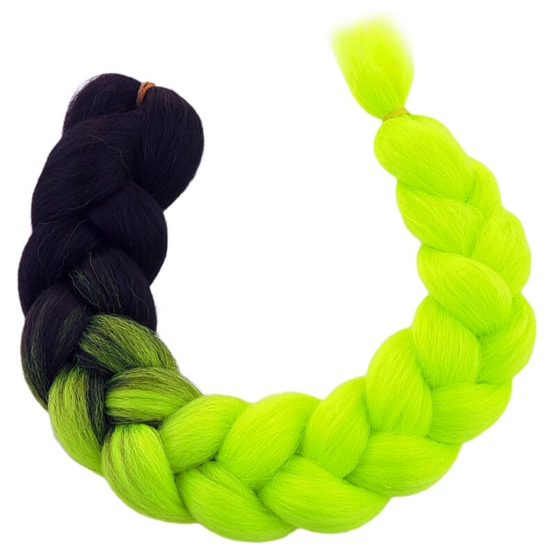 Flamenco Mystique Syntetické Ombre Vlasy pro Copánky, 100g, Délka 120 91918584