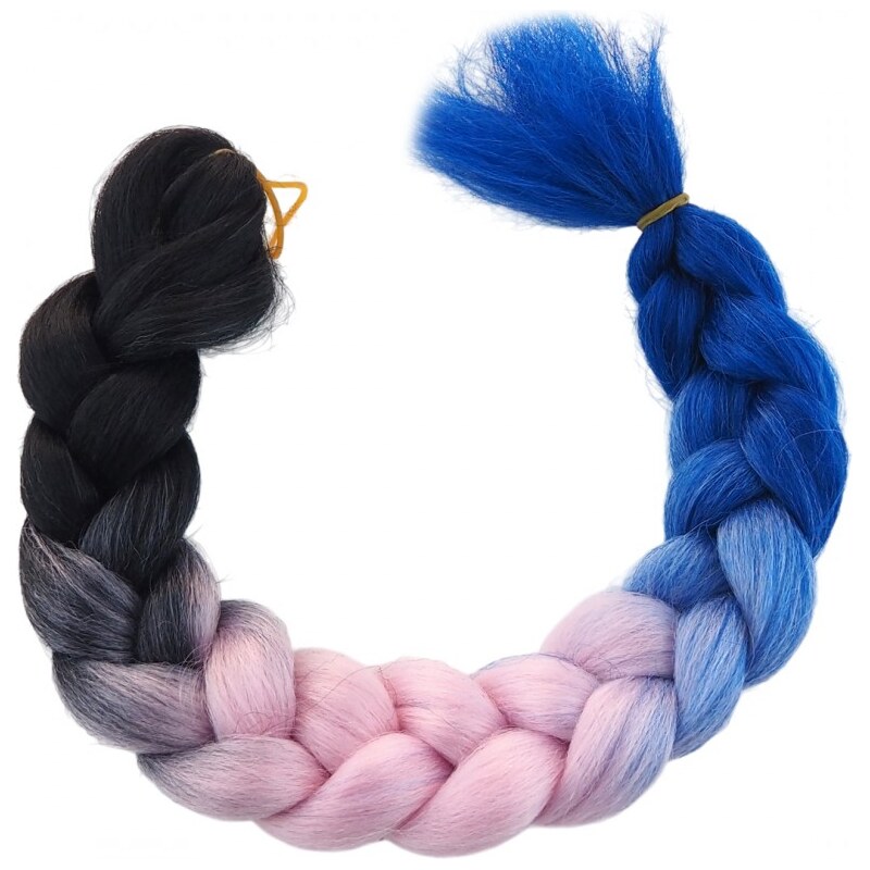 Flamenco Mystique Syntetické ombre vlasy pro copánky, 100g, délka 120 91919684