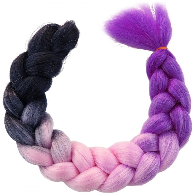 Flamenco Mystique Syntetické ombre vlasy pro copánky, 100g, délka 120 91919294