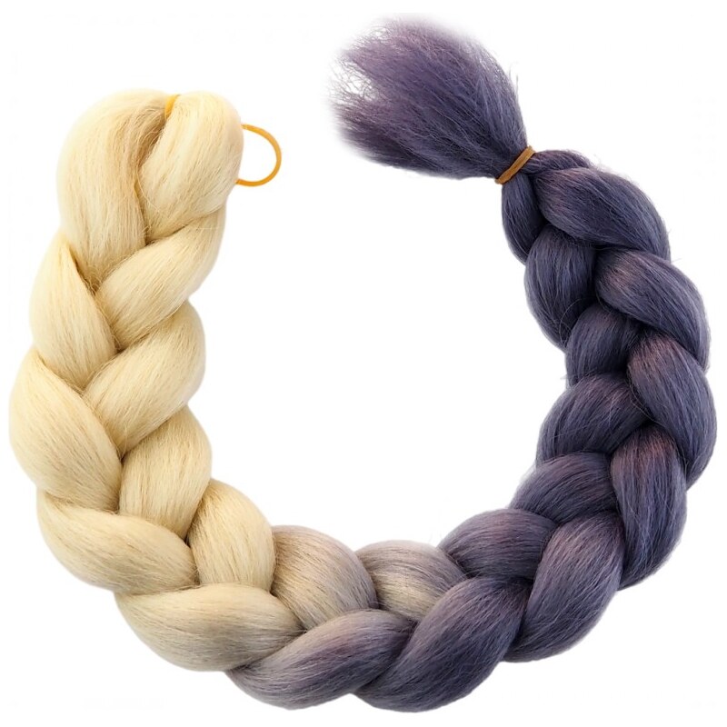 Flamenco Mystique Syntetické ombre vlasy pro copánky, 100g, délka 120 91919748