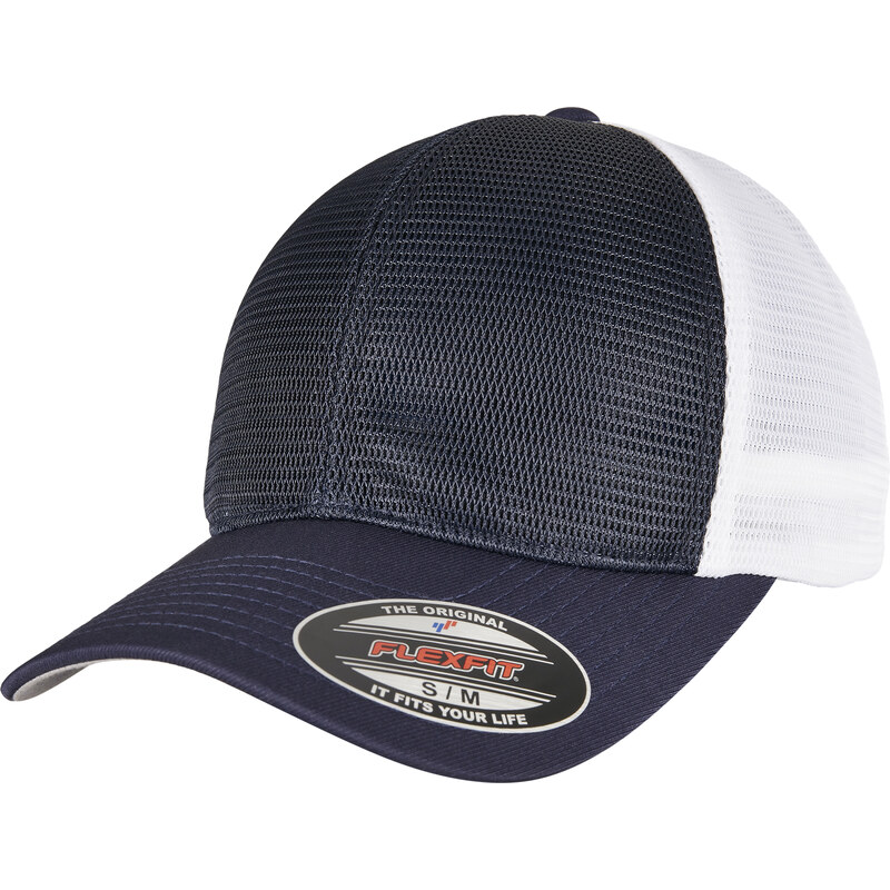 Kšiltovka FLEXFIT 360 OMNIMESH 2TONE námořnická/bílá