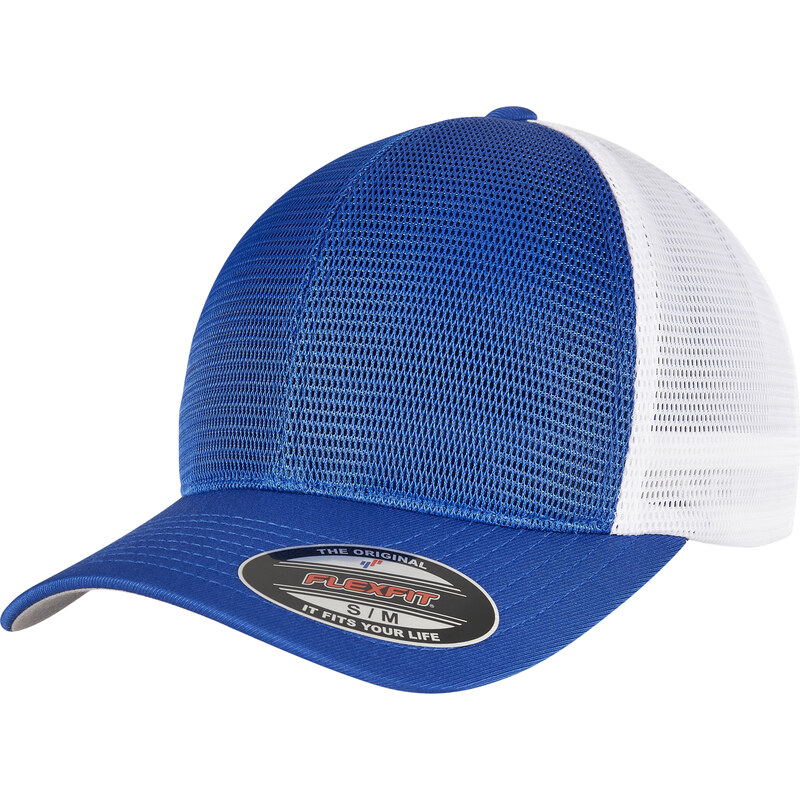 Kšiltovka FLEXFIT 360 OMNIMESH 2-TONE královská/bílá