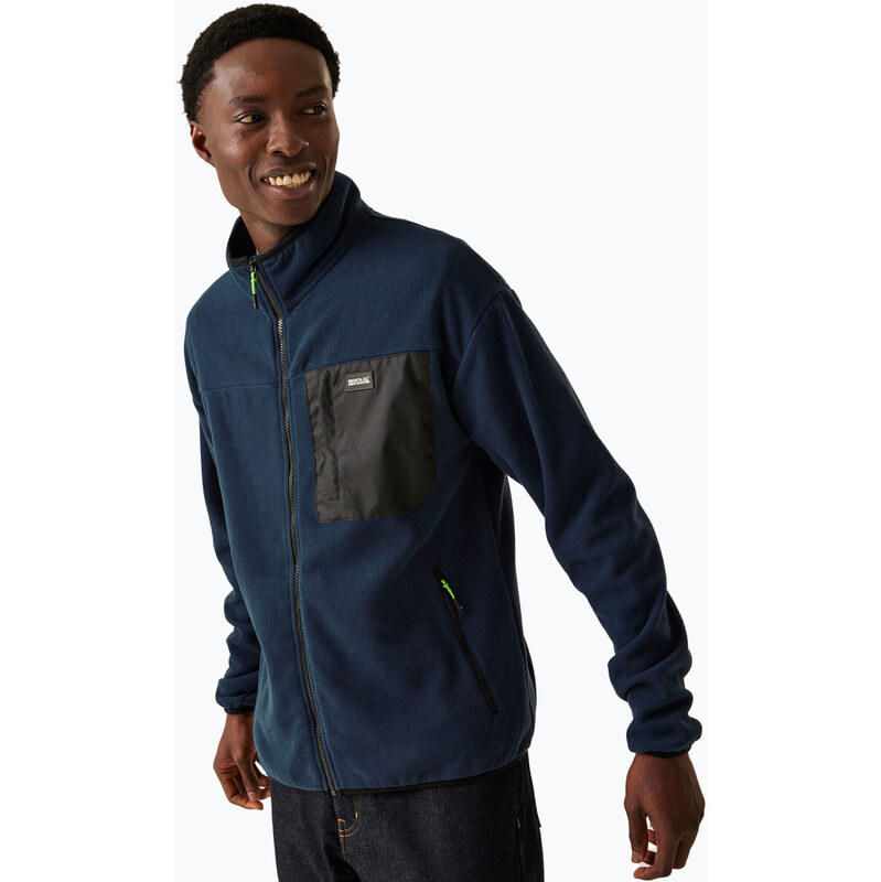 Pánská fleecová mikina REGATTA Frankie Full Zip navy