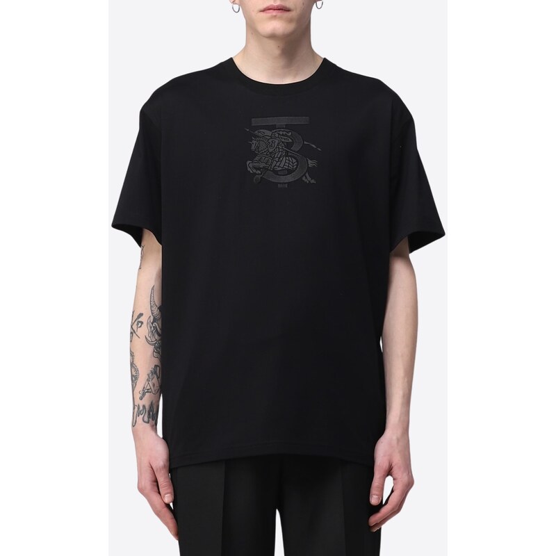 BURBERRY Tristan Black tričko