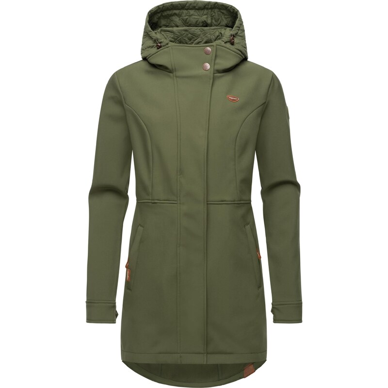 Ragwear Funkční kabát Ybela zelená 100352257