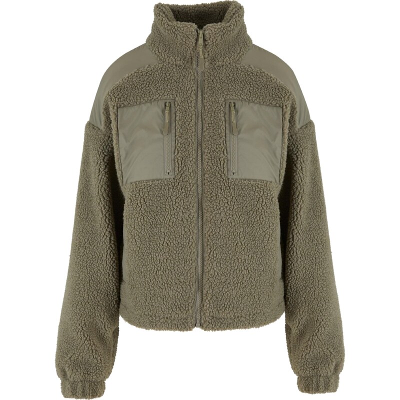 Urban Classics Přechodná bunda tmavě zelená