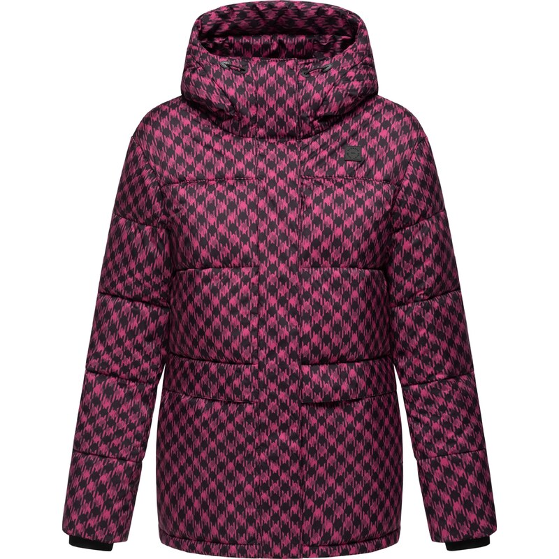 Ragwear Funkční bunda Wikesh pink / černá 100639042