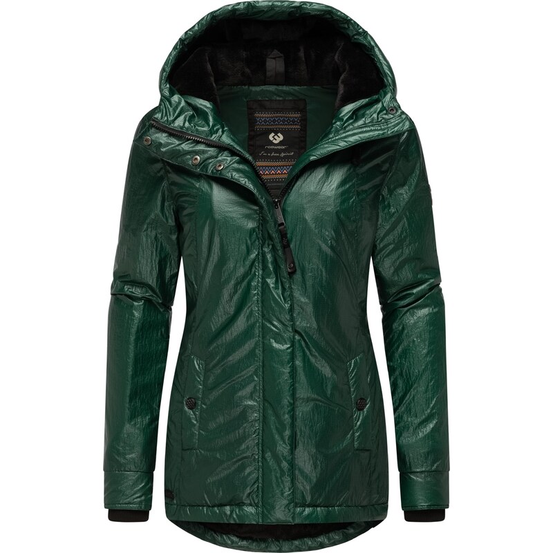 Ragwear Zimní bunda tmavě zelená 101306524