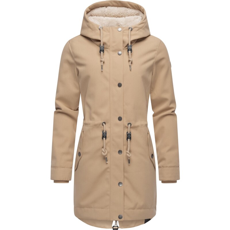 Ragwear Zimní bunda Canny béžová